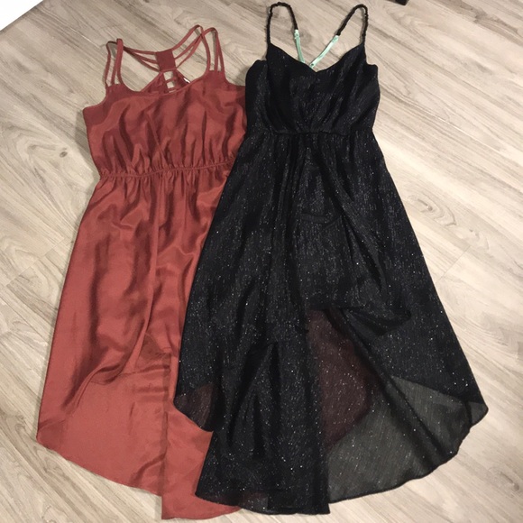 BCBGeneration Dresses & Skirts - BCBGeneration Black and Burnt Orange Dresses